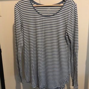 Gap Luxe Long Sleeve Top, size S